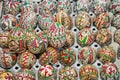 Hand painted rustic Romanian Easter eggs