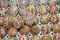 Hand painted rustic Romanian Easter eggs