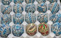 Hand painted rustic Romanian Easter eggs