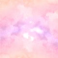 Hand painted soft pink and purple watercolor texture background. Usable for cards, invitations