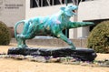 Hand Painted Tiger Statue, Memphis Tennessee
