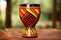 hand-painted unity cup kikombe cha umoja Royalty Free Stock Photo
