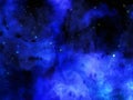 Hand painted watercolour space background