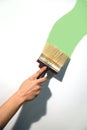 Hand painting wall