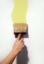Hand painting wall