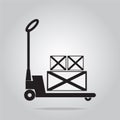 Hand pallet jack lift icon, Hand Pallet Truck icon