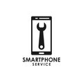 hand phone service logo design