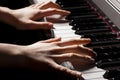 Hand of a pianist