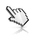 Hand pointer - cursor 3d icon