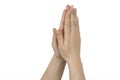 Hand praying