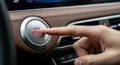 Finger Pressing Car Ignition Button 2026 Modern Auto Start Stock Photo Royalty Free Stock Photo