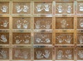 Hand prints of celebrities