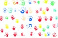 Hand prints diversity