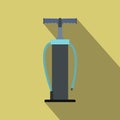 Hand pump flat icon with shadow Royalty Free Stock Photo