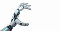 Hand of a robot grips. Royalty Free Stock Photo