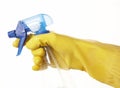 Hand in rubber glove 26