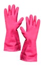 Hand rubber glove Royalty Free Stock Photo