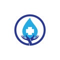 Hand sanitizer icon