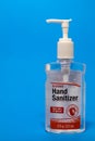 Hand Sanitizer Pump generic label clear product portrait Royalty Free Stock Photo