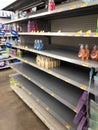 Empty Hand Sanitizer Racks at Denver Walmart During Corona Virus COVID-19 Outbreak 2020