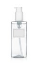 Hand sanitizer soap dispenser on white Royalty Free Stock Photo