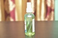 Hand sanitizer spray bottle Royalty Free Stock Photo