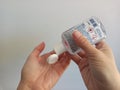 Hand Sanitizing with gel to decrease infectious agent Virus, Fungi and Bacteria