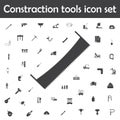 Hand saw icon. Constraction tools icons universal set for web and mobile