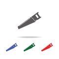 Hand saw icon icon. Elements of construction tools multi colored icons. Premium quality graphic design icon. Simple icon for websi Royalty Free Stock Photo