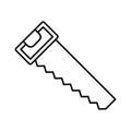 hand sawVector Icon which can easily modify or edit Royalty Free Stock Photo