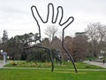 Hand Sculpture, Geneva, Switzerland