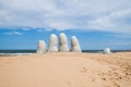 Hand sculpture, Punta del Este Uruguay