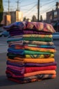 hand-sewn blankets and quilts for the homeless