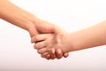 Hand shake Royalty Free Stock Photo