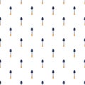 Hand shovel pattern seamless vector