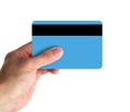 Hand Showing Credit Card Royalty Free Stock Photo