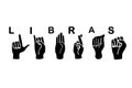 hand signs alphabet in pounds poses gestures signs hand speak letters image for deaf and mute