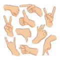 Hand signs