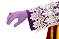 Hand of Sinterklaas Royalty Free Stock Photo