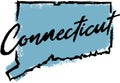 Hand Drawn Connecticut State Design