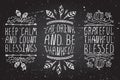 Hand-sketched typographic elements for Royalty Free Stock Photo