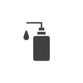 Hand soap vector icon