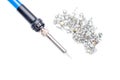 hand soldering iron and ose alloy for soldering overheat sensitive products