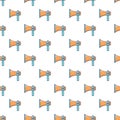 Hand speaker pattern seamless