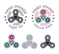 Hand Spinner emblems