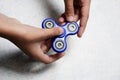 Hand spinner, fidgeting hand toy