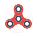 Hand spinner icon