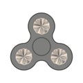 Hand spinner isolated