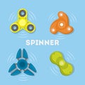 Hand spinner set.