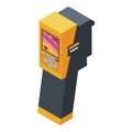 Hand thermal imager icon, isometric style Royalty Free Stock Photo